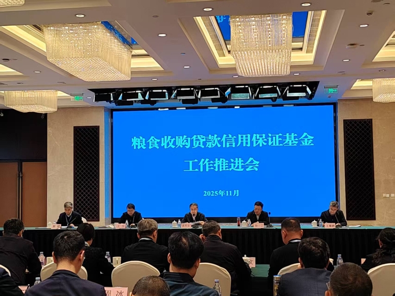 江蘇在全國糧食收購貸款信用保證基金工作推進會上作典型交流發言